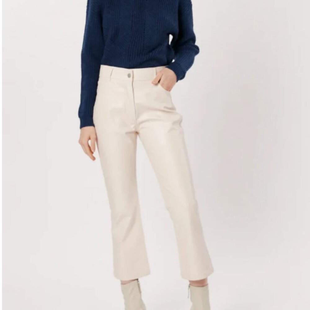 Deluc Harper Vegan Leather Pant Size Large
